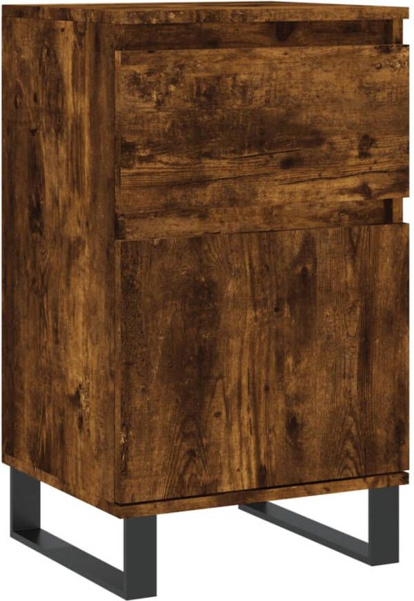 VidaXL -Dressoir-40x35x70-cm-bewerkt-hout-gerookt-eikenkleurig - Foto 14