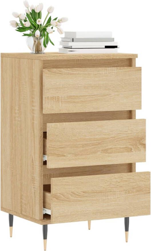 VidaXL -Dressoir-40x35x70-cm-bewerkt-hout-sonoma-eikenkleurig - Foto 5