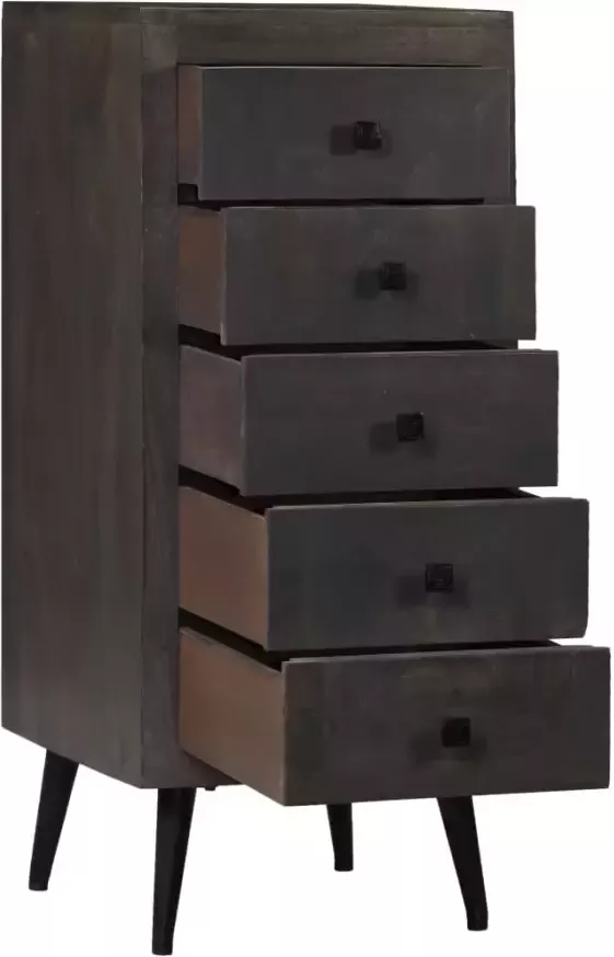 VidaXL -Dressoir-40x40x91-cm-massief-mangohout