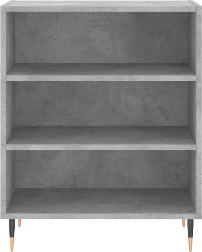 VidaXL -Dressoir-57x35x70-cm-bewerkt-hout-betongrijs - Foto 6