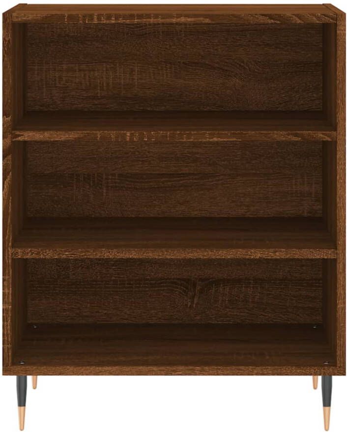 VidaXL -Dressoir-57x35x70-cm-bewerkt-hout-bruineikenkleurig - Foto 6