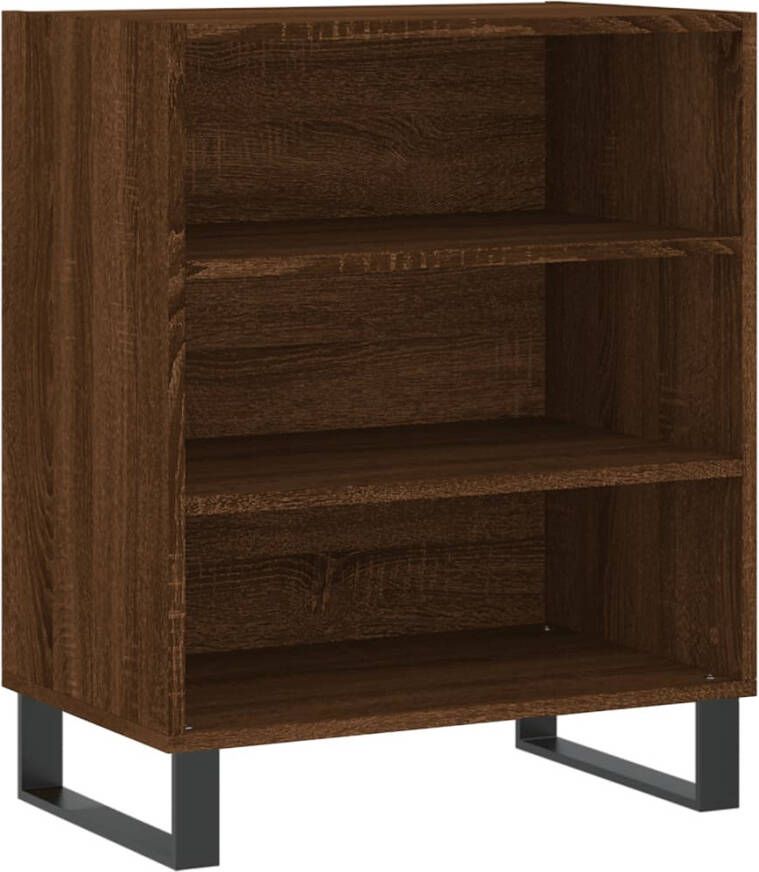 VidaXL -Dressoir-57x35x70-cm-bewerkt-hout-bruineikenkleurig - Foto 5