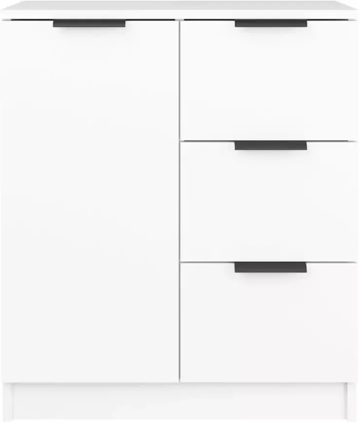 VidaXL -Dressoir-60x30x70-cm-bewerkt-hout-wit - Foto 4