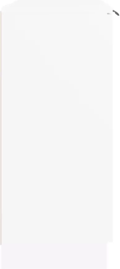 VidaXL -Dressoir-60x30x70-cm-bewerkt-hout-wit - Foto 3