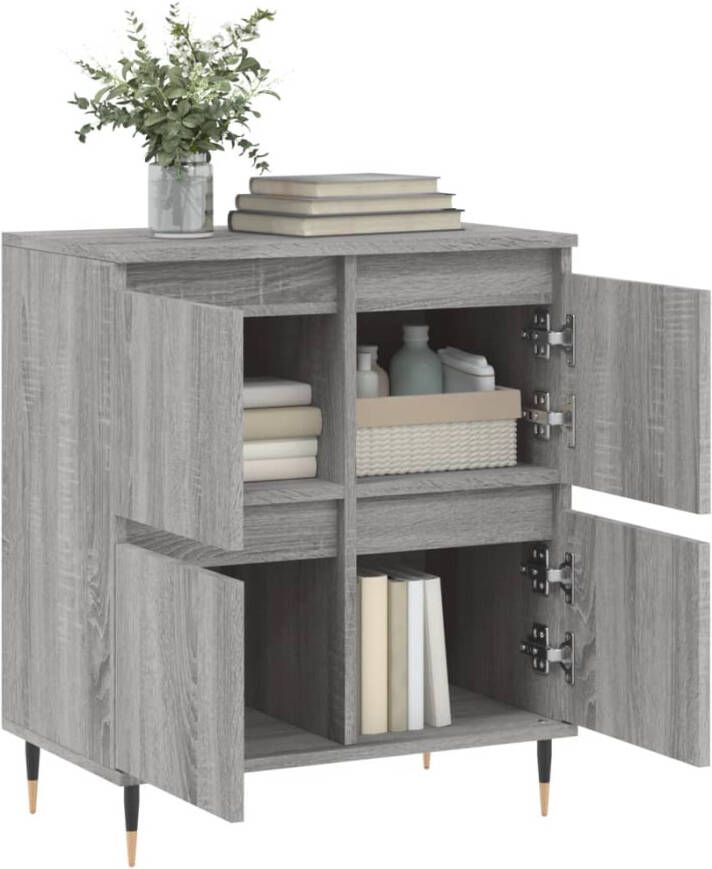 VidaXL -Dressoir-60x30x75-cm-bewerkt-hout-grijs-sonoma-eikenkleurig - Foto 20