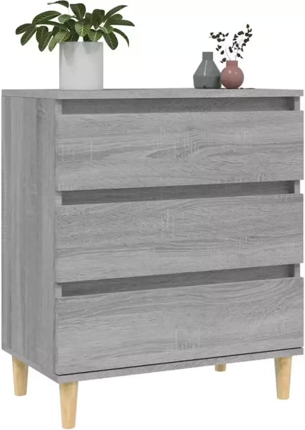 VidaXL -Dressoir-60x30x75-cm-bewerkt-hout-grijs-sonoma-eikenkleurig - Foto 5