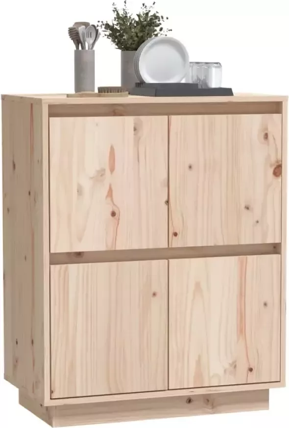 VidaXL -Dressoir-60x34x75-cm-massief-grenenhout - Foto 4