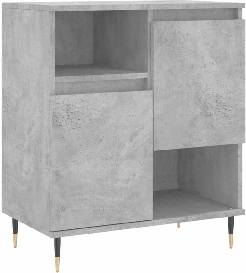 VidaXL -Dressoir-60x35x70-cm-bewerkt-hout-betongrijs - Foto 17