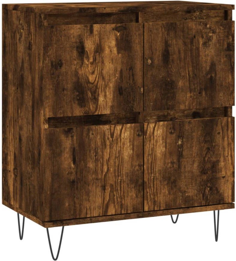 VidaXL -Dressoir-60x35x70-cm-bewerkt-hout-gerookt-eikenkleurig - Foto 18