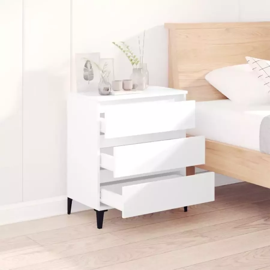 VidaXL -Dressoir-60x35x70-cm-bewerkt-hout-wit