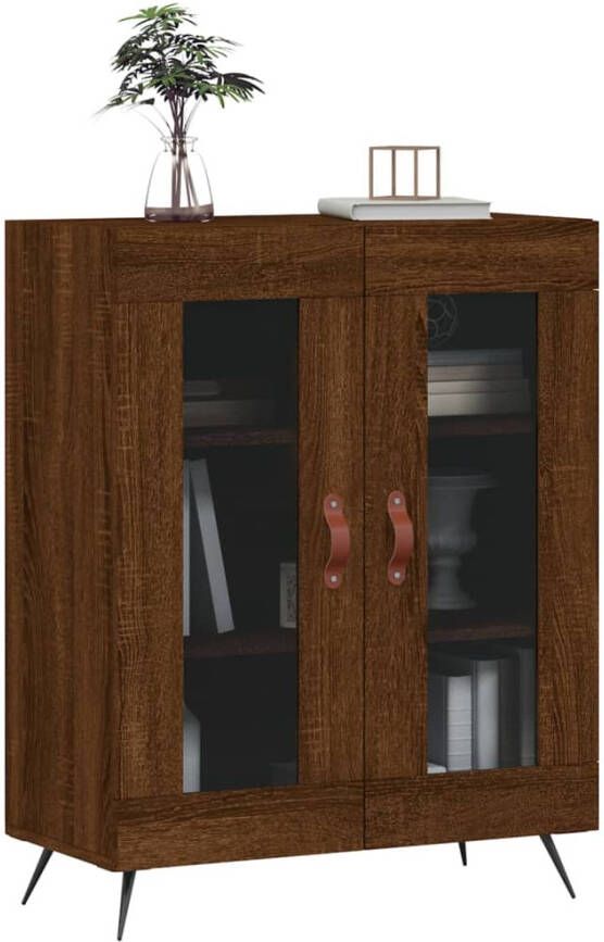 VidaXL -Dressoir-69 5x34x90-cm-bewerkt-hout-bruineikenkleurig - Foto 10