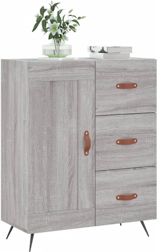 VidaXL -Dressoir-69 5x34x90-cm-bewerkt-hout-grijs-sonoma-eikenkleurig - Foto 14