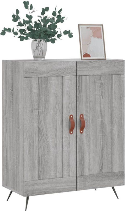 VidaXL -Dressoir-69 5x34x90-cm-bewerkt-hout-grijs-sonoma-eikenkleurig - Foto 15