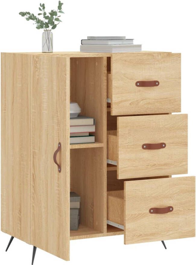 VidaXL -Dressoir-69 5x34x90-cm-bewerkt-hout-sonoma-eikenkleurig - Foto 9