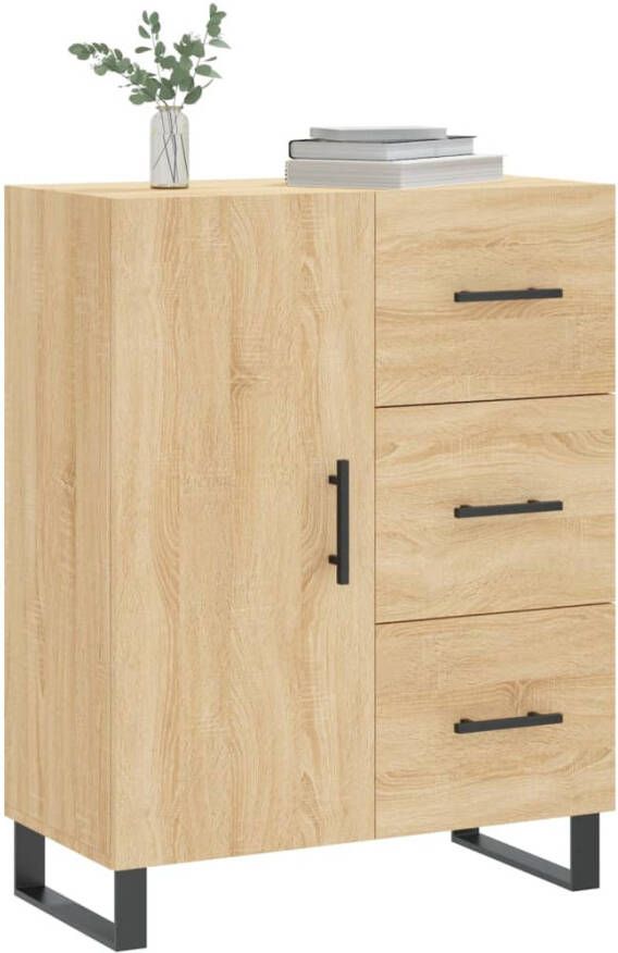 VidaXL -Dressoir-69 5x34x90-cm-bewerkt-hout-sonoma-eikenkleurig - Foto 11