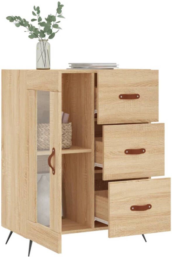 VidaXL -Dressoir-69 5x34x90-cm-bewerkt-hout-sonoma-eikenkleurig - Foto 8