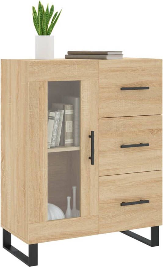 VidaXL -Dressoir-69 5x34x90-cm-bewerkt-hout-sonoma-eikenkleurig - Foto 11