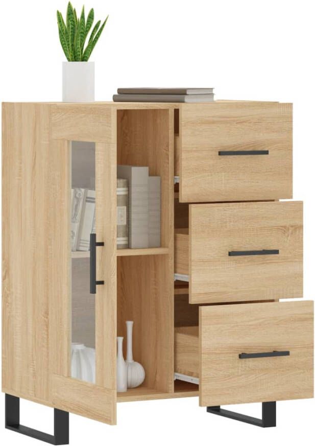 VidaXL -Dressoir-69 5x34x90-cm-bewerkt-hout-sonoma-eikenkleurig - Foto 7