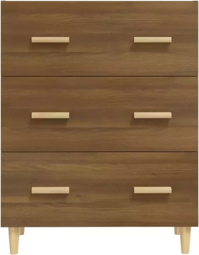 VidaXL -Dressoir-70x34x90-cm-bewerkt-hout-bruineikenkleurig - Foto 4