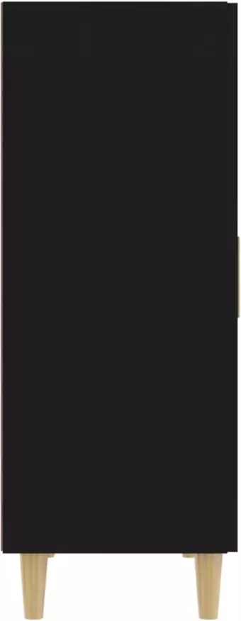 VidaXL -Dressoir-70x34x90-cm-bewerkt-hout-zwart - Foto 3