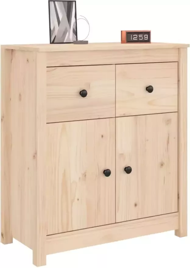 VidaXL -Dressoir-70x35x80-cm-massief-grenenhout - Foto 4