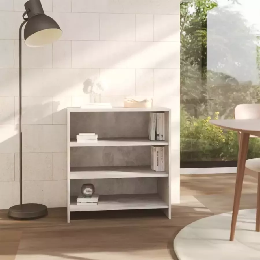 VidaXL Dressoir 70x40 5x75 cm bewerkt hout betongrijs - Foto 2