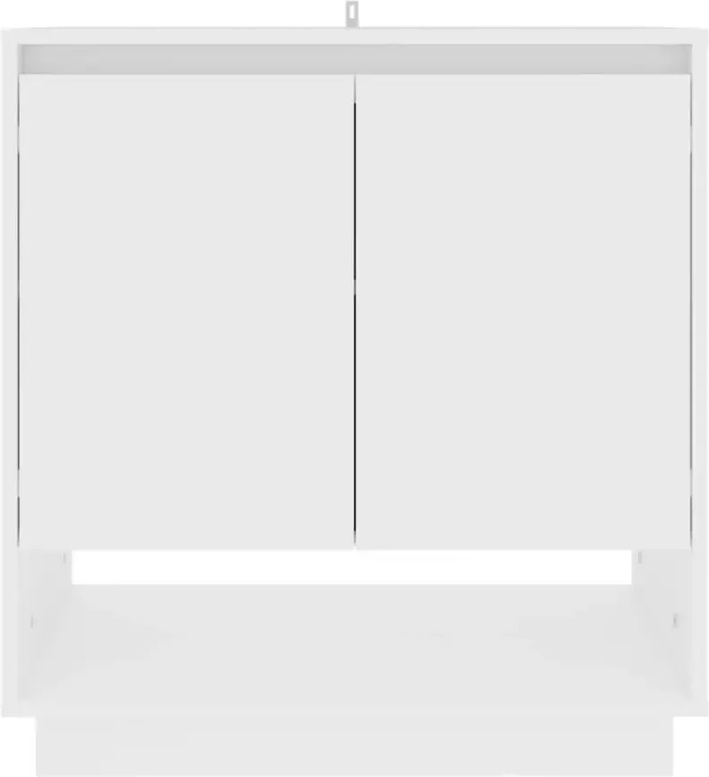 VidaXL -Dressoir-70x41x75-cm-bewerkt-hout-wit - Foto 5