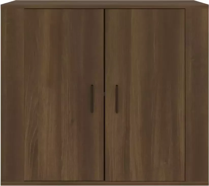 VidaXL -Dressoir-80x33x70-cm-bewerkt-hout-bruineikenkleurig - Foto 5