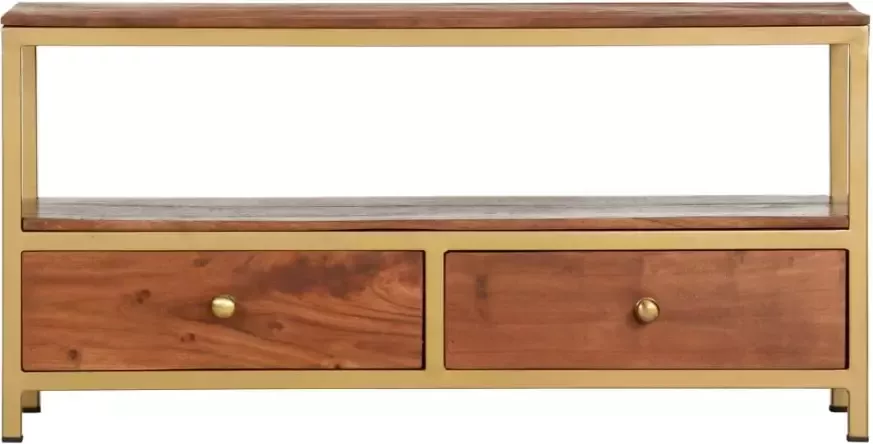 VidaXL -Dressoir-90x30x45-cm-massief-acaciahout - Foto 3