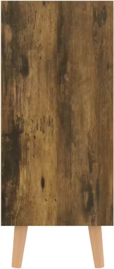 VidaXL -Dressoir-90x30x72-cm-bewerkt-hout-gerookt-eikenkleurig - Foto 3