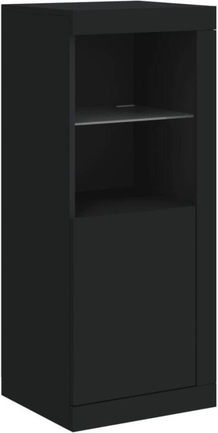 VidaXL -Dressoir-met-LED-verlichting-41x37x100-cm-zwart
