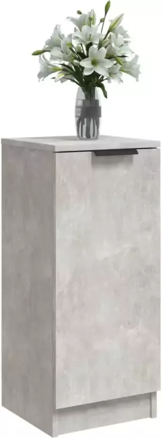 VidaXL -Dressoirs-2-st-30x30x70-cm-bewerkt-hout-betongrijs - Foto 5