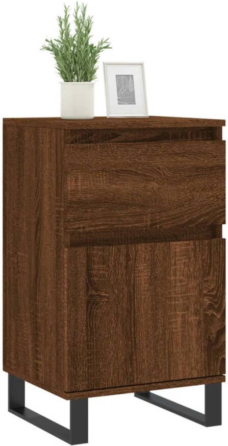 VidaXL -Dressoirs-2-st-40x35x70-cm-bewerkt-hout-bruineikenkleurig - Foto 10