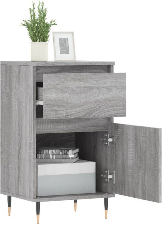 VidaXL -Dressoirs-2-st-40x35x70-cm-bewerkt-hout-grijs-sonoma - Foto 6