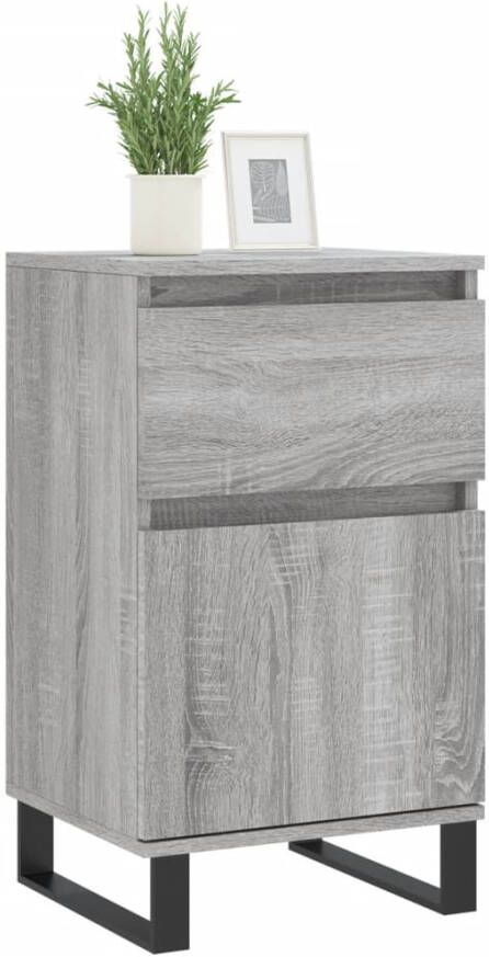 VidaXL -Dressoirs-2-st-40x35x70-cm-bewerkt-hout-grijs-sonoma - Foto 8