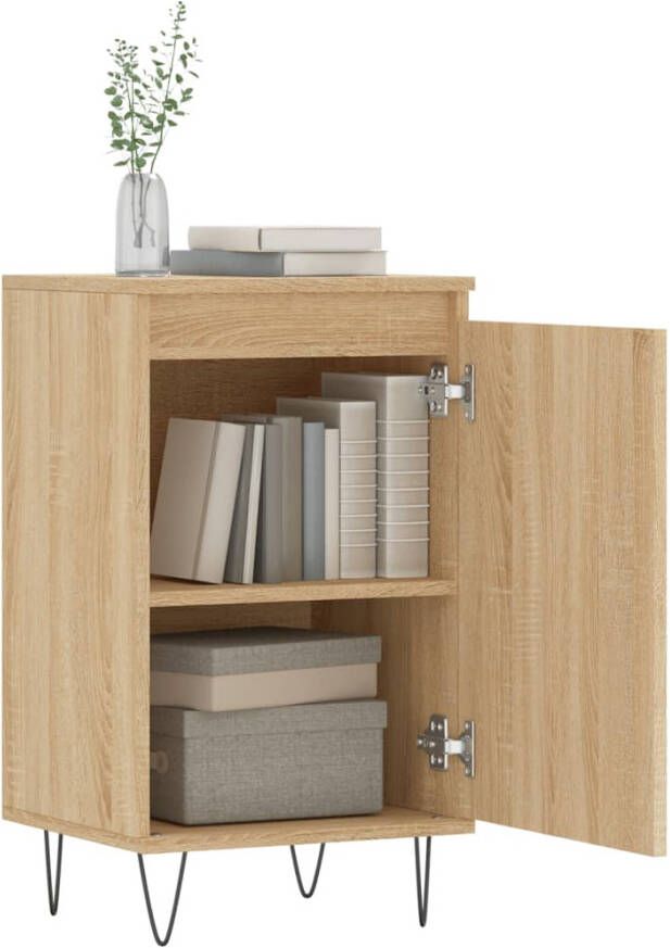 VidaXL -Dressoirs-2-st-40x35x70-cm-bewerkt-hout-sonoma-eikenkleurig - Foto 9