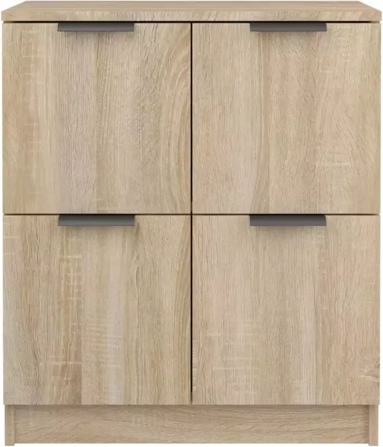VidaXL -Dressoirs-2-st-60x30x70-cm-bewerkt-hout-sonoma-eikenkleurig