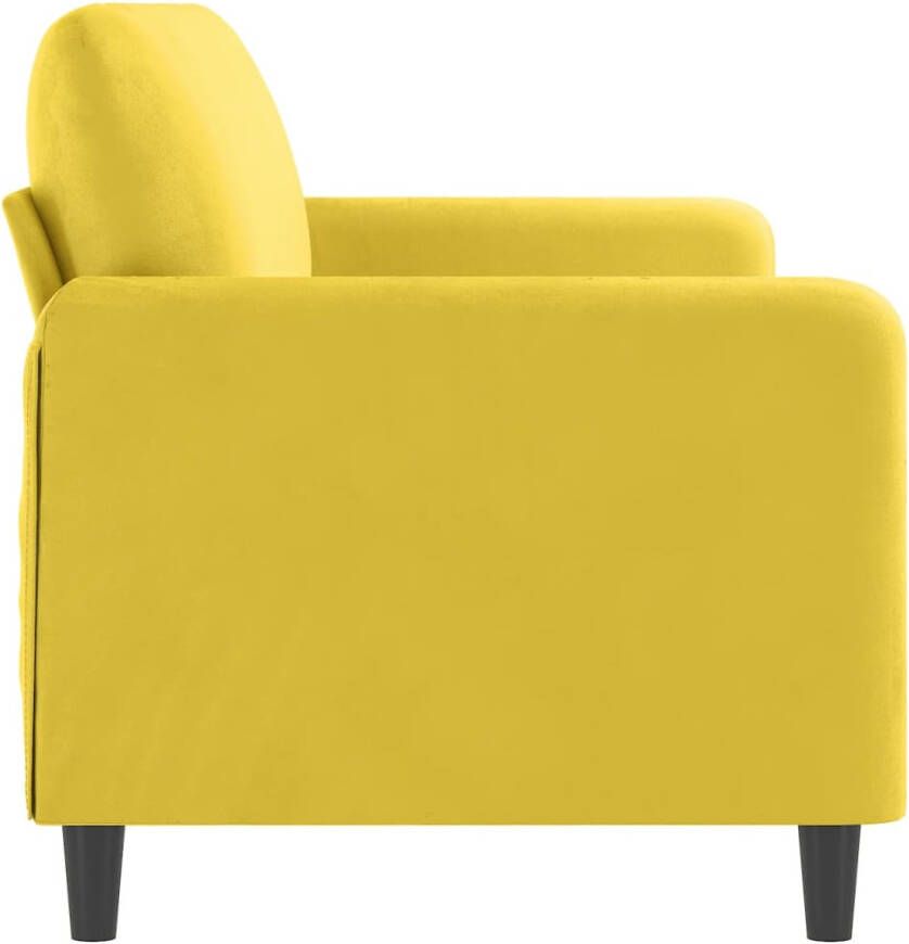 VidaXL -Driezitsbank-180-cm-fluweel-geel