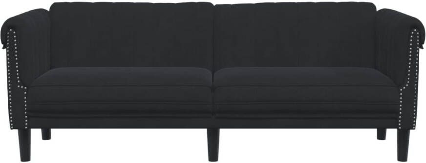 Vida XL Driezitsbank fluweel zwart SKU: V372590 - Foto 4