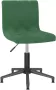 VidaXL Eetkamerstoelen draaibaar 2 st fluweel donkergroen - Thumbnail 3