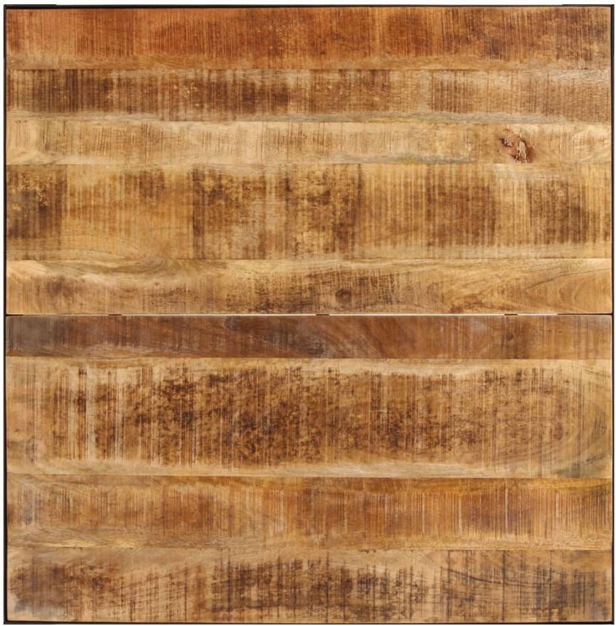 VidaXL -Eettafel-110x110x76-cm-massief-mangohout - Foto 2