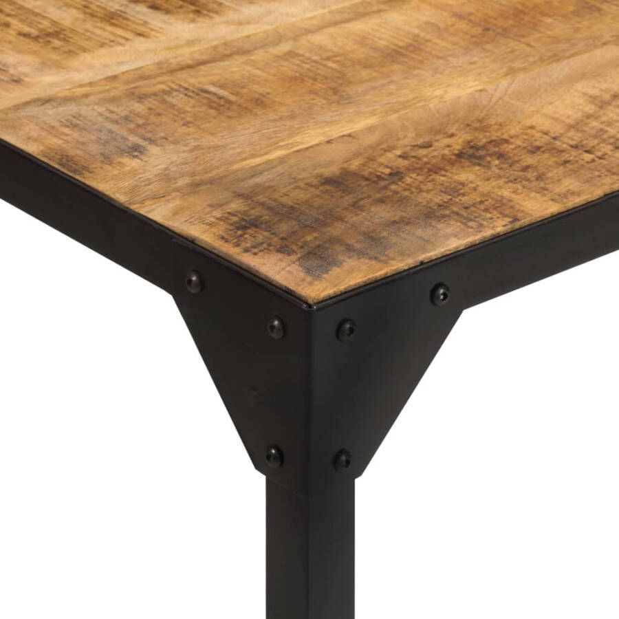 VidaXL -Eettafel-110x110x76-cm-massief-mangohout - Foto 1