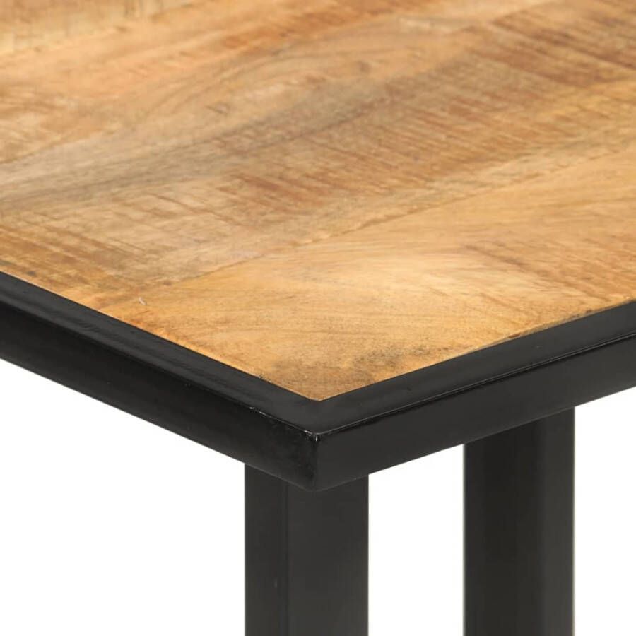 VidaXL -Eettafel-110x55x75 5-cm-massief-mangohout