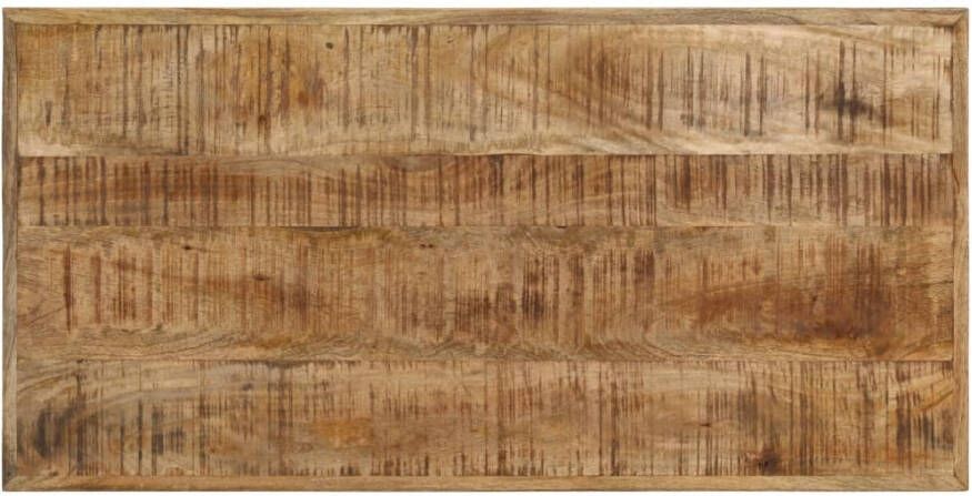VidaXL Eettafel 110x55x75 cm massief mangohout - Foto 3