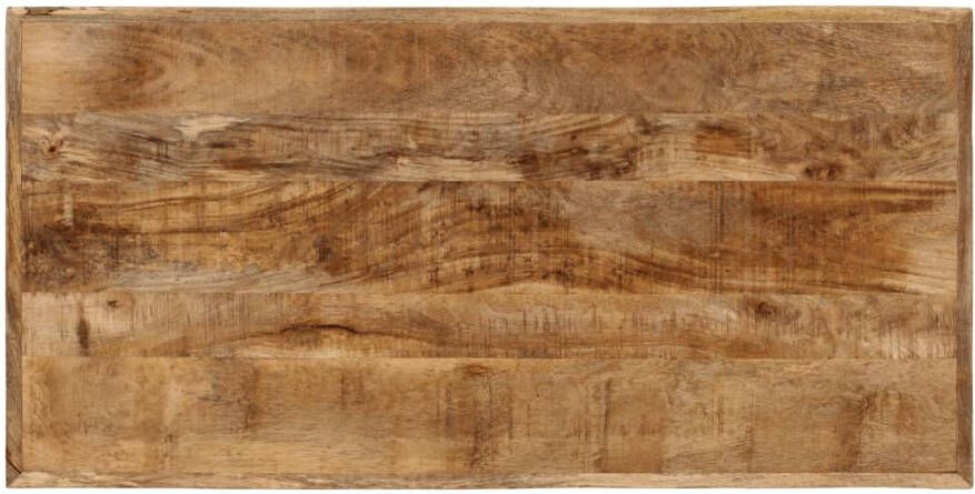 VidaXL -Eettafel-110x55x75-cm-massief-mangohout - Foto 6