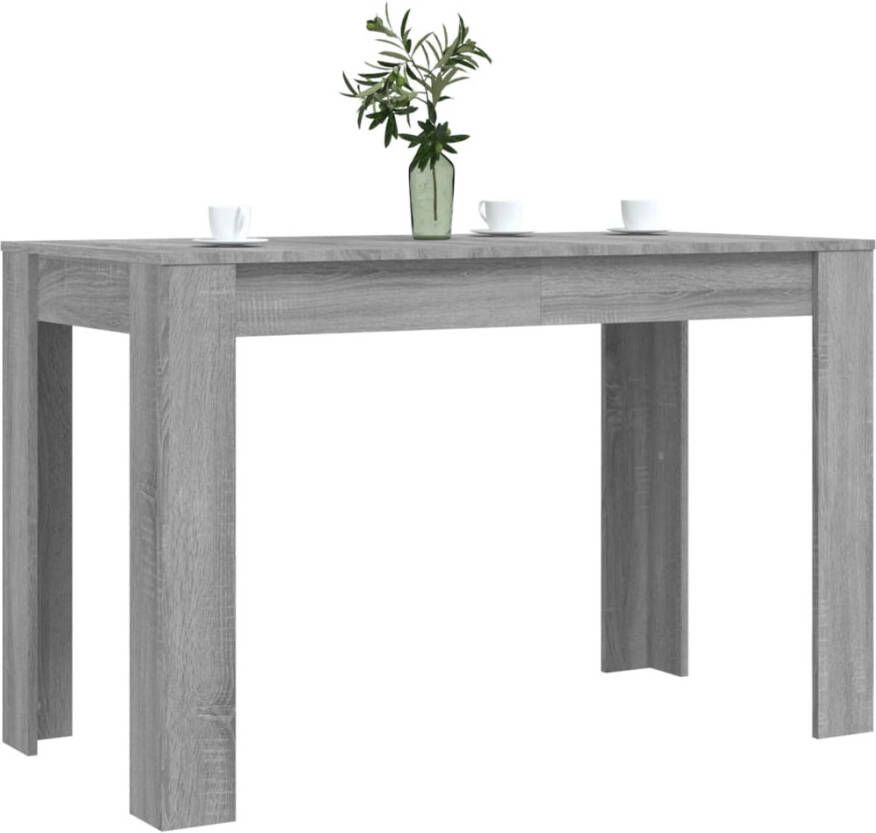 VidaXL -Eettafel-120x60x76-cm-bewerkt-hout-grijs-sonoma-eikenkleurig