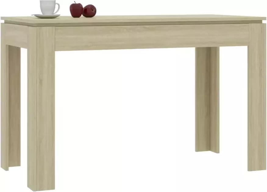 VidaXL -Eettafel-120x60x76-cm-bewerkt-hout-sonoma-eikenkleurig - Foto 6