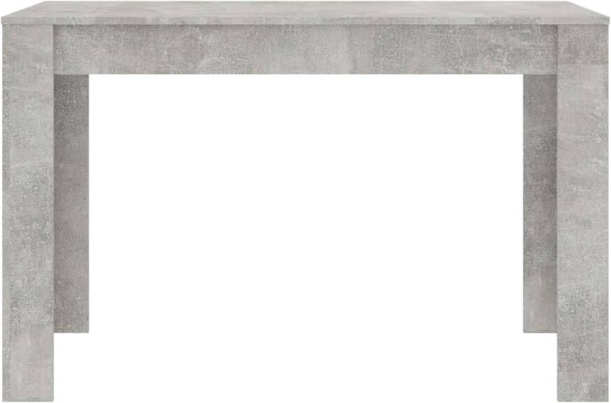 VidaXL -Eettafel-120x60x76-cm-bewerkt-hout-betongrijs - Foto 8