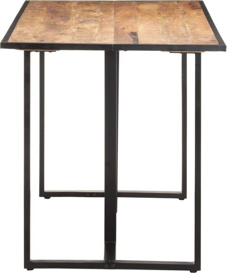 VidaXL -Eettafel-140-cm-ruw-mangohout - Foto 1