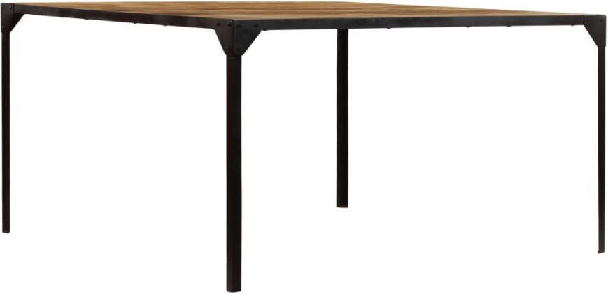 Vida XL Eettafel 140x140x76 cm massief mangohout SKU: V246628 - Foto 5